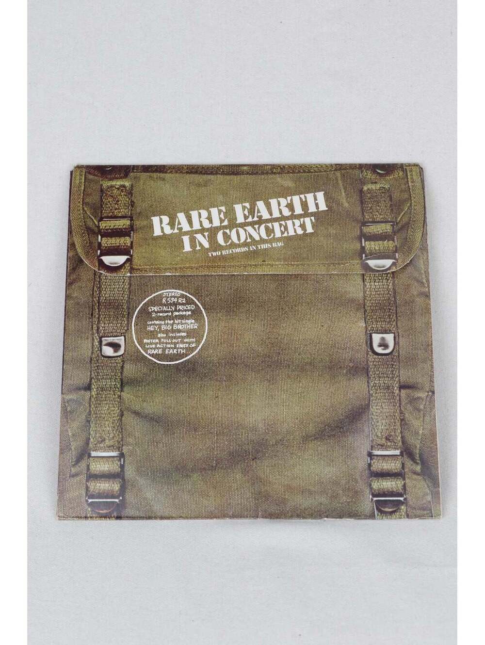 1971' Motown Records Rare Earth In Concert Vinyl
